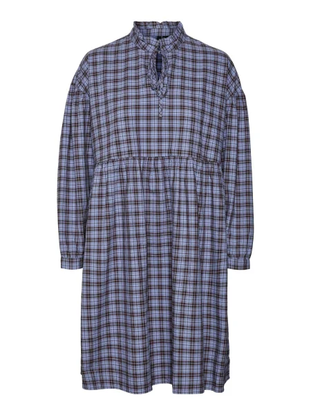 VERO MODA Košeľové šaty FRANY / ultramarínová modrá