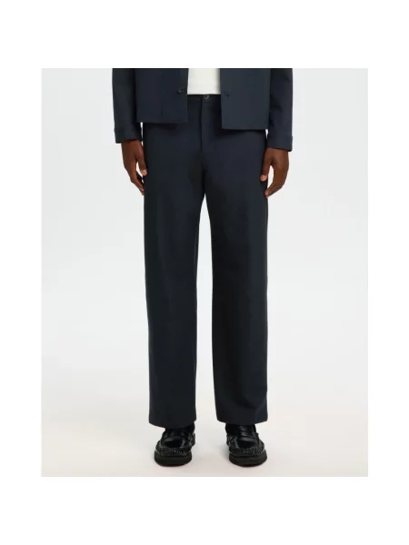 Spodnie Selected Homme niebieskie