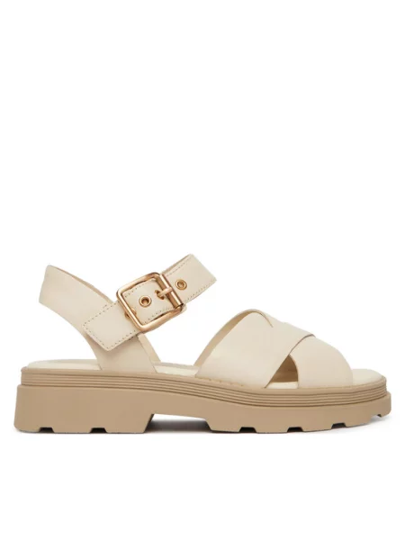 Clarks Σανδάλια Cross Εκρού