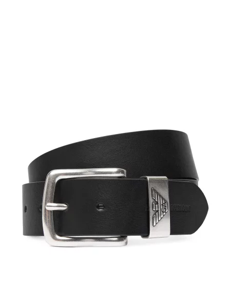 Nadrágszíj Emporio Armani fekete