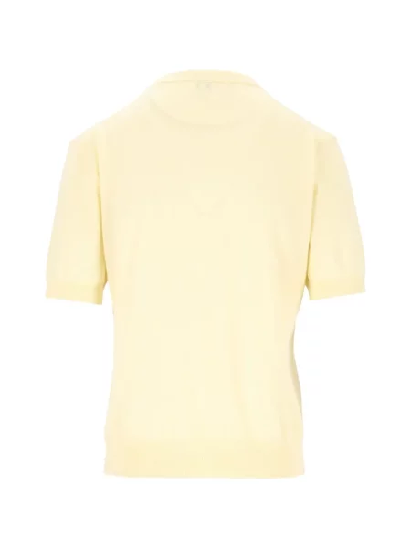 Top Loewe de lână galben
