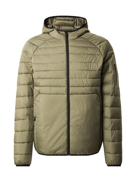 BOSS Prehodna jakna OW_Urbanex oliva črna