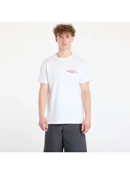Tričko Urban Classics Giuseppe's Pizzeria Tee White M bílé