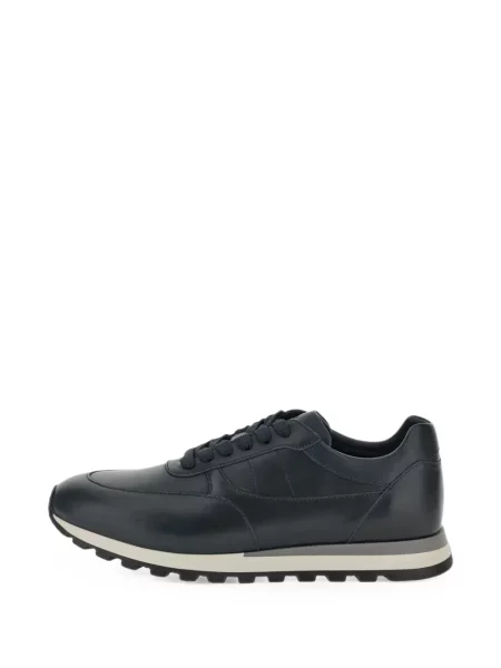 Sneakerși Paul & Shark din piele albastru