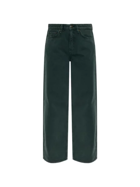 Blugi drepți Rag & Bone verde