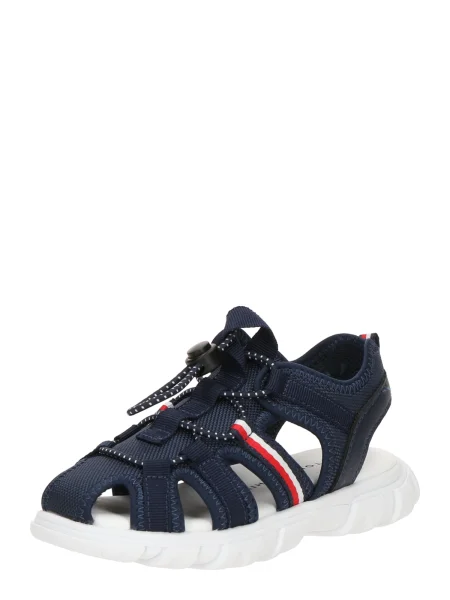 Tommy Hilfiger Sandále S Tmavomodrá biela