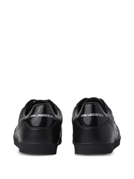 Sneakerși Karl Lagerfeld din piele negru