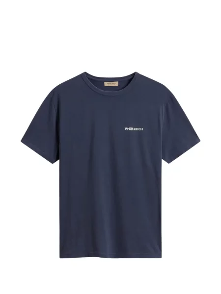 Tricou Woolrich cu imagine albastru