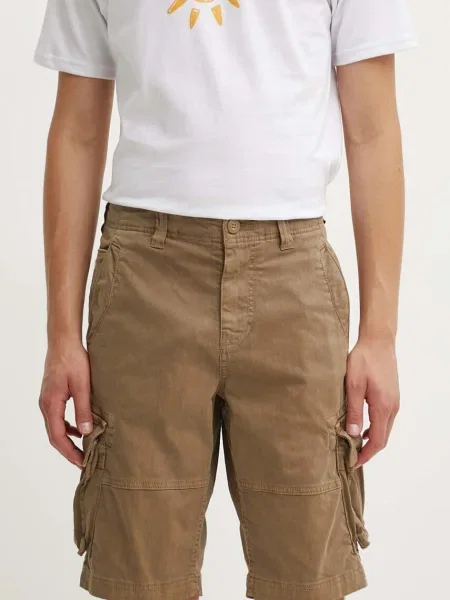 Superdry pantaloni scurti barbati bej