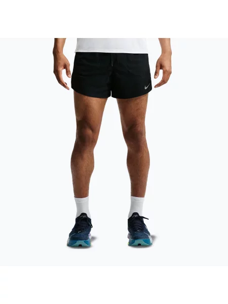 Pantaloni scurți de alergare pentru bărbați Nike Stride black negru