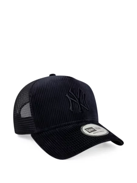 Șapcă New Era Cap de catifea cord albastru