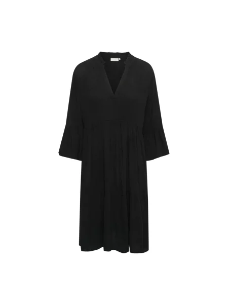 Sukienka Kaffe z bursztynem garniturowa czarna