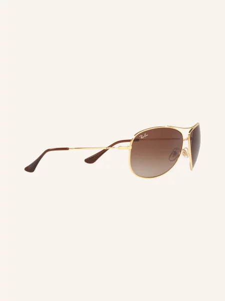 Ray-Ban Sluneční Brýle zlatá/ hnědý přechod zlaté