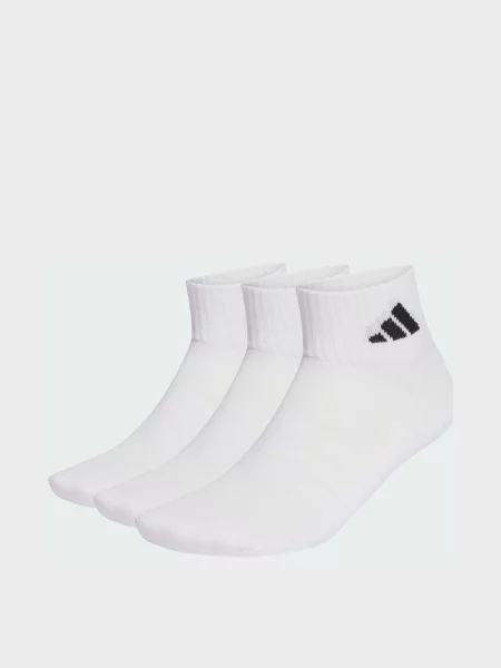 Adidas Набір шкарпеток Унісекс Комбінований верх білий