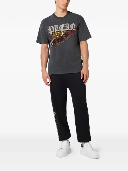 Majica Philipp Plein s printom siva