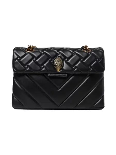 Torebka skórzana Kurt Geiger skórzana czarna