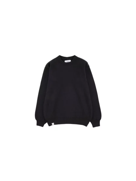 Makia Fjordur Knit M Mężczyźni Bluzy i bluzy z kapturem Makia Size: XL czarny