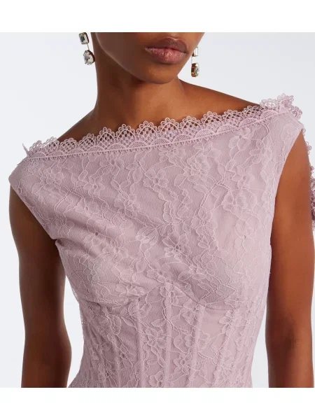 Rochie Georges Hobeika de mătase roz