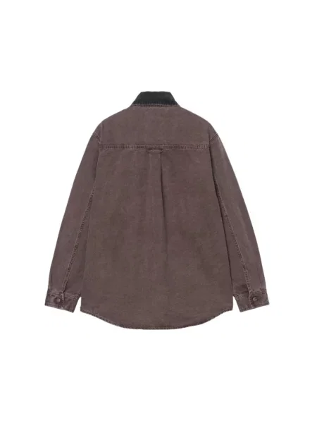 Kurtka koszulowa Carhartt Wip fioletowa