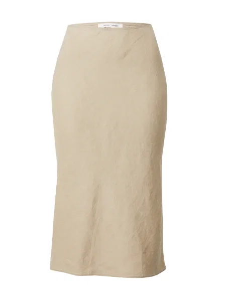 Fustă Samsøe Samsøe de in bej