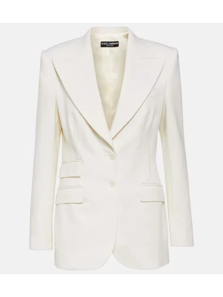 Sacou Dolce&gabbana de lână alb