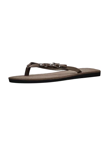 Bershka Flip-flops închis galben