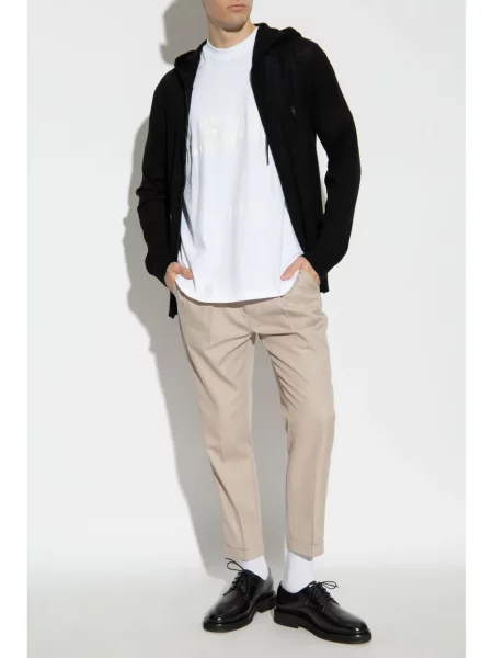 Hanorac cu glugă Allsaints negru