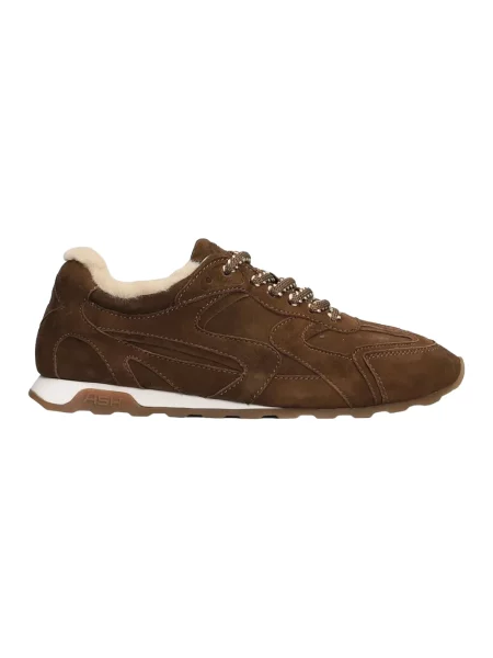Sneakersy Ash skórzane brązowe