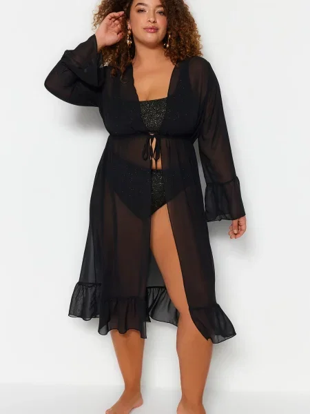 Rochie Trendyol din șifon negru