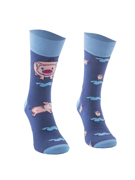 Nogavice Comodo modra