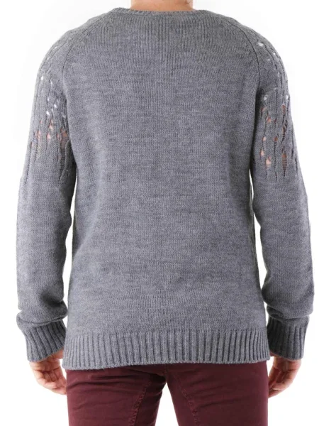 Pulover Absolut Joy gri