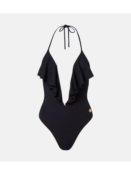 Costum de baie Balmain negru