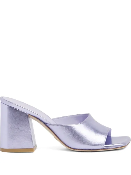 Papuci tip mules Stuart Weitzman violet