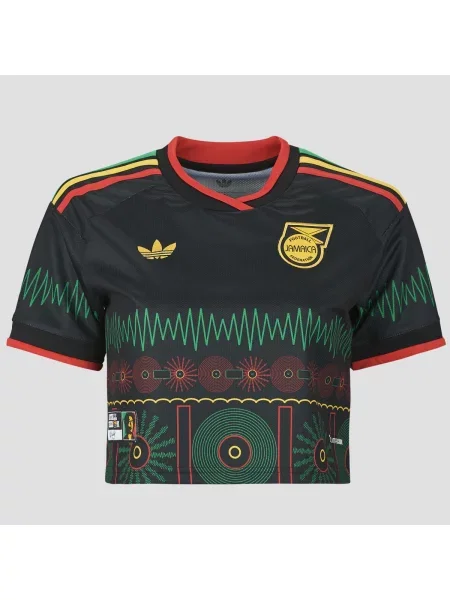 Jersey nogomet majica Adidas s kratkimi rokavi črna