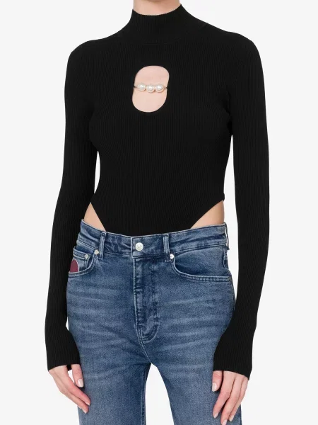 Боди Moschino черное