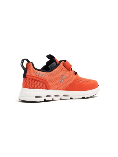 Buty do biegania dziecięce On Running pomarańczowe