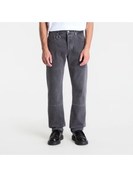 Džíny Études Studio Corner Denim Pant Gray 50 šedé
