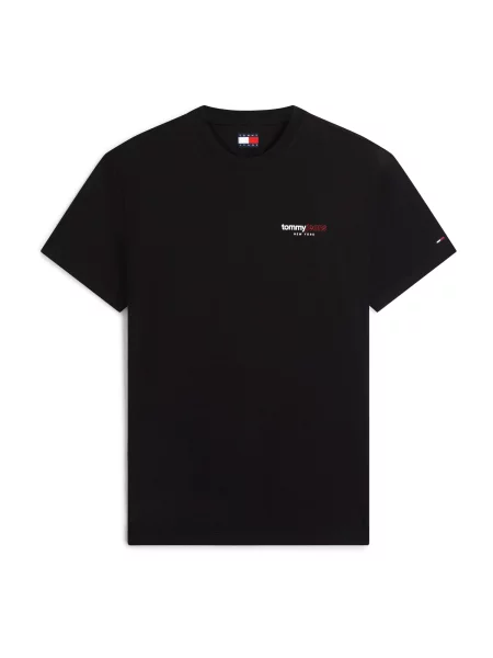 Tommy Jeans Tricou DNA roșu / negru alb