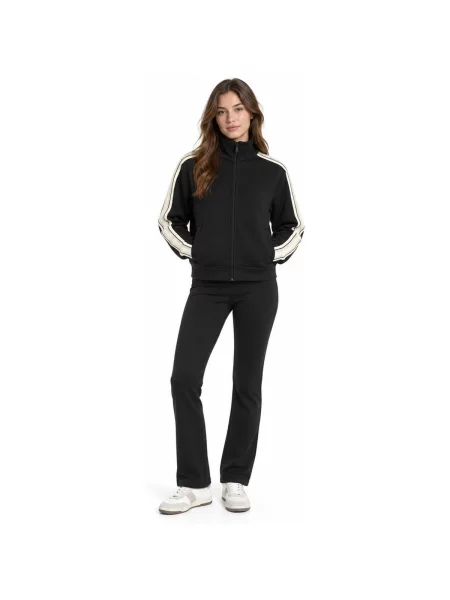 Mikina na zips Guess čierna