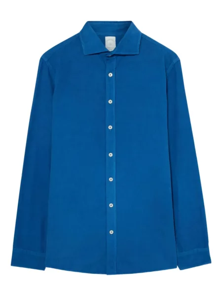 Cămașă Brooks Brothers de catifea cord albastru