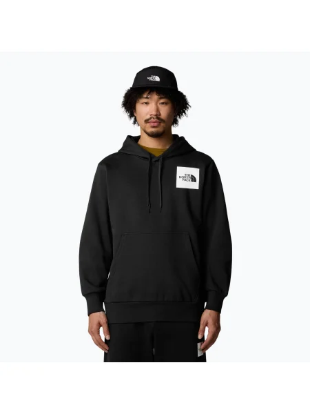 Kapucnis melegítő felső The North Face fekete