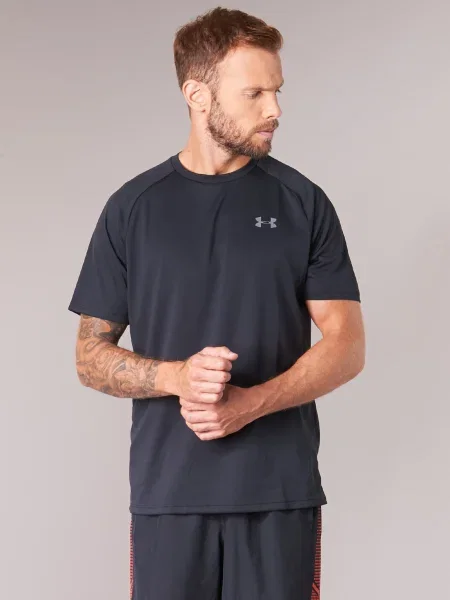 Under Armour pánske tréningové tričko UA Tech SS Tee black čierna