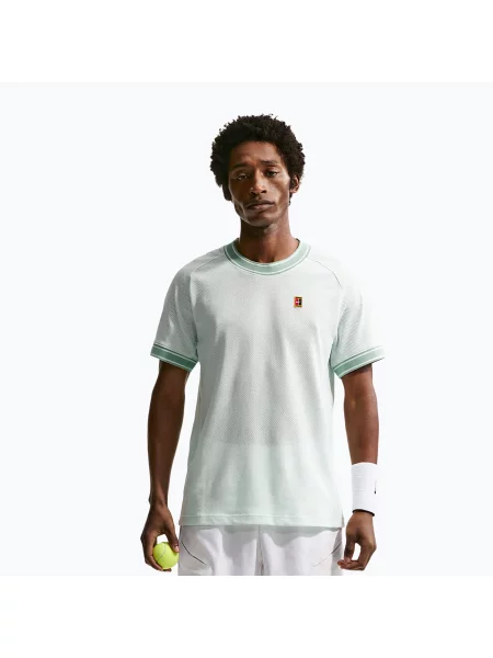 Мъжка тениска/фланелка за тенис Nike Court Heritage barely green зелено