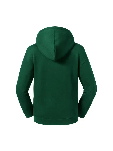Hanorac cu glugă copii Russell verde