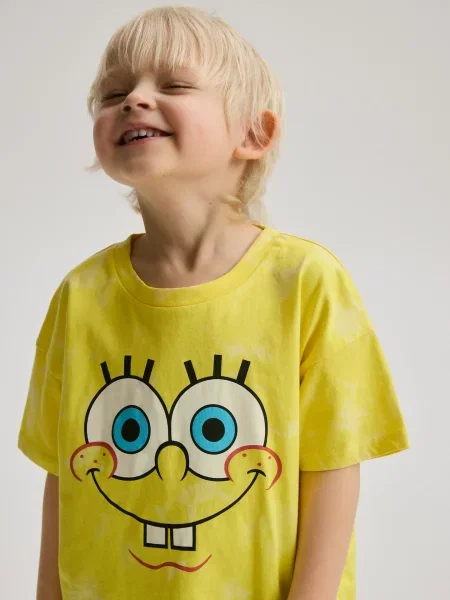 Reserved Футболка SpongeBob жовтий