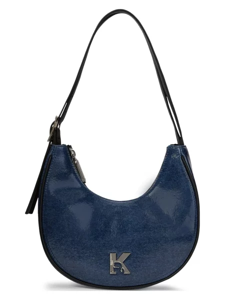 KARL LAGERFELD JEANS Torba za čez ramo temno modra