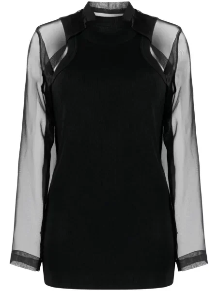 Top Sacai negru