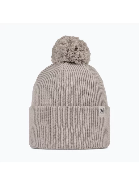 Зимова шапка BUFF Knitted Renvi birch gray сіра