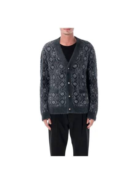 Kardigan Casablanca wełniany szary