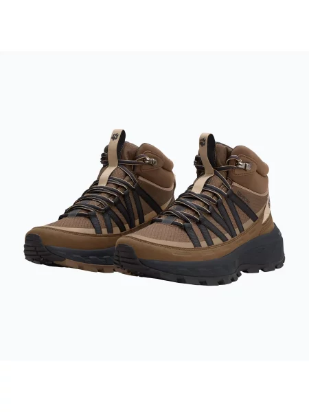 Buty turystyczne Jack Wolfskin Wild Hike Texapore Mid beżowe
